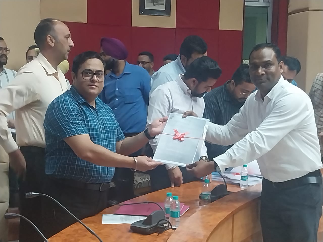 Greater Mohali Area Development Authority GMADA holds camp to hand over clearance certificates.
